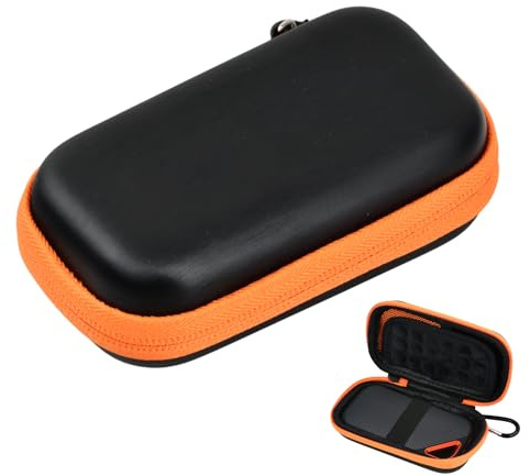 Custodia Hard Disk Esterno per Sandisk Extreme PRO/Crucial X8/Extreme SSD 128GB 500GB 1TB 2TB Portatile, EVA Difficile Borsa Protettiva Cover Case Resistente All'Acqua