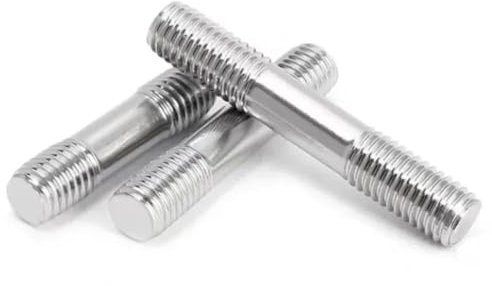 AYYSSM Varilla roscada de Doble Extremo de Acero Inoxidable 304, Pernos sin Cabeza, Varilla roscada de Doble Cabeza, 5 uds.(100mm,M8 (5Pcs))