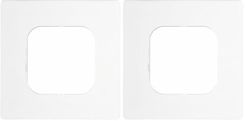 Kopp 342210088 Dekorrahmen 1-fach 72x72, transparent (Packung mit 2)