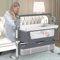 Electric Baby Swing and Bouncer - Portable Crib Rocker Chair with Music Player, 5 Speed Settings, 3 Timer Options, Ideal for Infants and Toddlers - Unisex