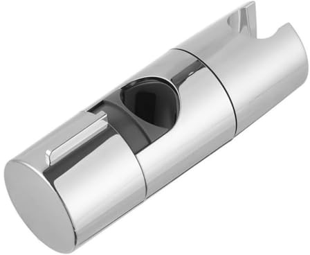 Alfven Support de douchette réglable,1 Piece Support de Pommeau de Douche Universel Support Pommeau de Douche Coulissant Pour Barre de Douche De 18-25 mm