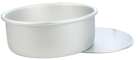 SMASOLO 2 pezzi Stampo per torte in metallo resistente al calore teglia da forno per dolci casalinghi e professionali facile da pulire e riutilizzabile