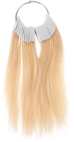 ABOOFAN Kit De Test Capillaire 30 Pièces Mèches Test Coiffure Et Échantillon De Couleur De Cheveux Pour Salon Anneau D’Échantillons Formation Coloration 10.83 X 2.95 in