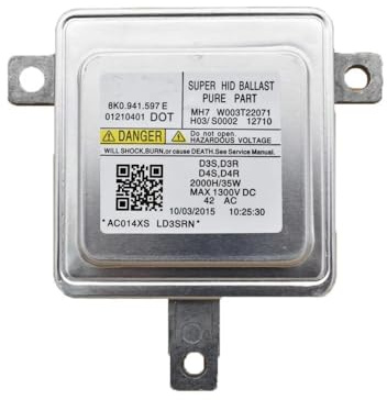 Ballast HID Voiture Compatible avec Audi A1 A3 S3 RS3 2011-2015 Ballast Phares Xénon HID D3S D3R D4S D4R 8K0941597E