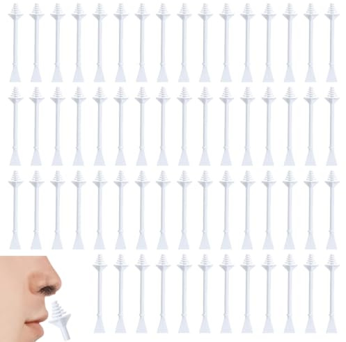 140 Stück Nasenwachs Stäbchen, Nasenhaar Wachs Sticks, Nasenwachs-Applikatoren, Hochwirksame und Schmerzlose Nasenhaarentfernung, Geeignet für Nasenhaare, Ohrhaare und Augenbrauen, Unisex