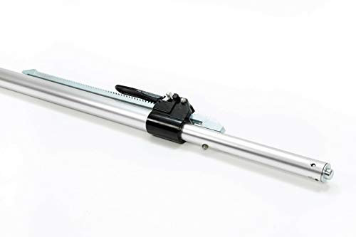 LOADCARE 1 x Aluminium-Klemmbalken für PKW/PKW Alu-Klemmbalken, 1,68-2,05 m Einsatzbereich, mit Zapfen für Airlineschienen