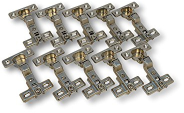 10x Stück FERRARI Topfband Mittelanschlag 26mm Scharnier Topfscharniere Federscharnier