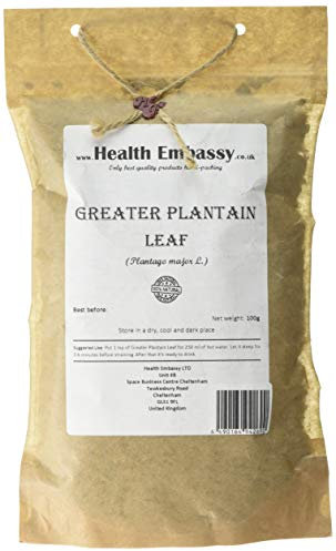 Health Embassy Greater Plantain Leaf (Plantago Major L) (100g)