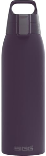 SIGG - Gourde Isotherme 1L - Shield Therm One Nocturne - Rando, Fitness, Yoga - Convient Aux Boissons Gazeuses - Étanche - Passe Au Lave Vaisselle - Sans BPA - Acier Inoxydable 90% Recyclé - Violet