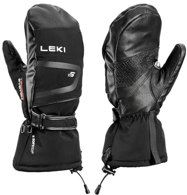 LEKI Detect XT 3D Mitten - Manoplas para hombre con gatillo 3D, talla 11.0