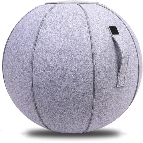 HENXUE Gymnastikball-Abdeckung 55 cm, 65 cm, 75 cm, Yoga-Ball-Abdeckung Mit Griff, Sitzball-Stuhl-Schutz, Schweizer Ball-Abdeckung Für Mehrzweck-Einsatz,005,75CM