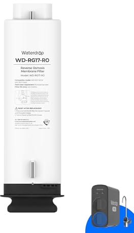 Waterdrop G5P700-RO Filtre pour Systèmes RO G5P700 et G5P700A | Durée de 24 Mois, Remplacement Facile, Certifié NSF/ANSI 58, Réduit Les TDS, Longue Durée