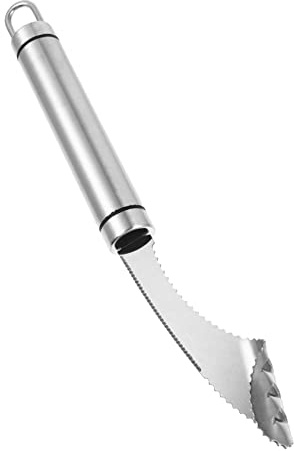 ULTECHNOVO Évideur De Piment Pratique pour Cuisine Ustensile De Barbecue pour Retirer Noyau De Légumes Marron