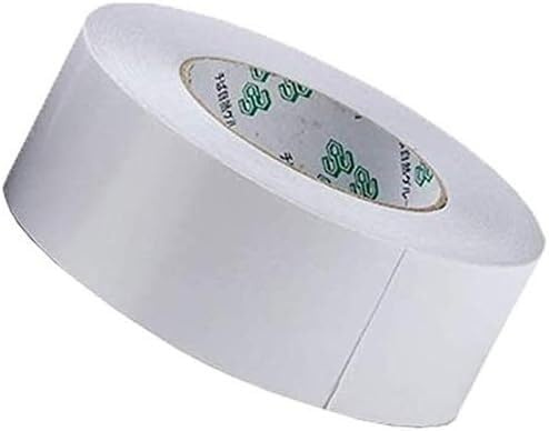 ROBAUN Ruban adhésif double face en pâte super forte blanche fournitures de papeterie en papier auto-adhésif ruban ultra-mince(10mm*20m)