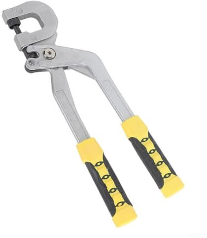 Per pinze perforatrici resistenti, strumento in lega di alluminio, crimpatrice manuale per cartongesso, progetti di ristrutturazione di cartongesso e cartongesso (B)