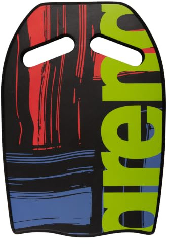 Arena Schwimm-Kickboard mit doppeltem Griff, konturierte Kanten, Trainingshilfe, Schaumstoff, Boogie-Board, Pool-Schwimmer