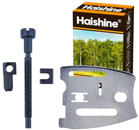 HAISHINE Juego de Placa de Barra ajustadora del Tensor de Cadena para Husqvarna 268 272 266 66 61 281 288 181 281XP Motosierra # 501537101/501814801