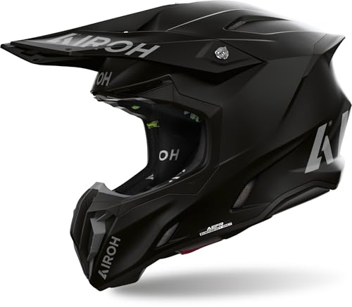 Airoh Twist 3 Solid Motocross hjälm, schwarz matt, XL (61/62)