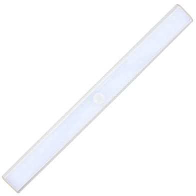 HOMSFOU LED Flurleuchte mit Bewegungsmelder und Lichtsensor für Schrank und Gang Batterie oder Usb-betrieben Energiesparend aus Robustem Material für Langzeitgebrauch
