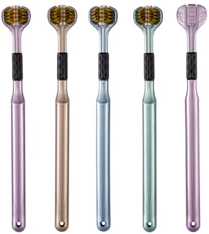 8 Pièces Brosse À Dents Trois Faces, Brosse À Dents En Forme De V, Trois Têtes, Poils Souples Manuelle, Pour Adultes Et Enfants Autistes (Couleur Aléatoire)