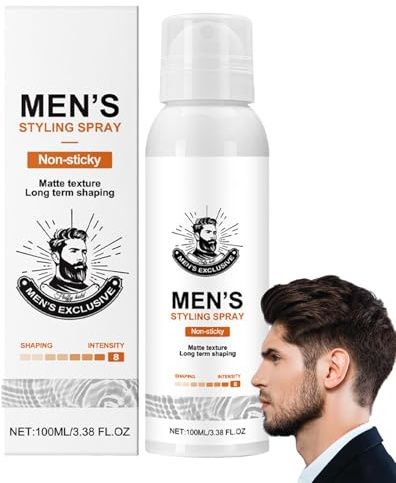 Spray Texturisant Volumateur | 100ml Volumisant Coiffant Longue Durée | Spray pour Cheveux Texturisant Volume Non Collant - Pour Soin Coiffure Mari Père Rencontres Quotidien Voyage Déplacements Travai