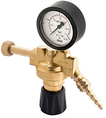 RIDUTTORE PRESSIONE PROPANO FV262350.DD ATTACCO FEMMINA OXYTURBO SERIE MAXY MADE IN ITALI PER BOMBOLE RICARICABILI PER SALDATURA BIGAS OSSIGENO/PROPANO