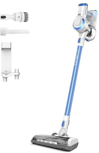 Tineco A10 Essentials Cordless Stick Cleaner, Lightweight and Quiet,LED Headlights, Powerful Handheld Cleaner for Hard Floor Carpet