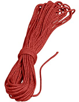 Nordisk Dyneema 2.0 Mm Guy Line 15m Rot - Extrem dünne reißfeste Zelt Abspannleine, 15m, Größe 15 m - Farbe Bossa Nova