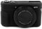 Easy Hood Camera Case for Canon G7X II Digital Camera, Soft Protective Body Skin Silicone Gel Rubber Soft Camera Case Cover for Canon PowerShot G7x Mark ii/G7X2 DSLR Camera (case Black)