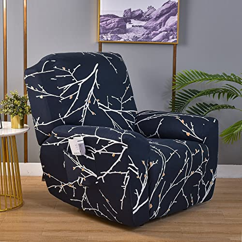 ZZDZW Recliner Bezüge Liegebezüge Stretch Sesselschoner Relaxsessel Sesselbezüge 4 Stück Liegeschutz Sessel Stuhlbezüge Husse Für Relaxsessel,Recliner Chair Covers (Color : #3, Size : 1 seatr)