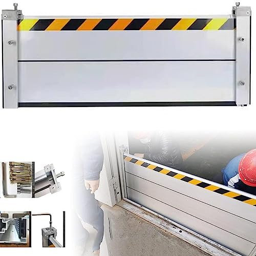 HLGKBY Hochwasserschutz-Barrieretür, Hochwasserschutz-Barrierewasser, Kellerfenster-Hochwasserschutz-Barriereentfernung, geeignet für Garageneingang, Tür, Straße, Aluminiumlegierungsmaterial 100X40CM