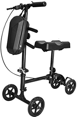 Knie-Walker, zusammenbauen, Knie-Walker, Roller, Roller, Knie-Roller für Erwachsene mit feststellbarer Bremse, Knie-Roller für jedes Gelände, für Fußverletzungen