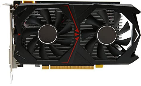 Annadue Scheda Grafica 960 da 2 GB, Scheda Grafica Video da Gioco per PC GDDR5 HDCP 128 Bit PCI Express 3.0 X16 con Porte HDMI DP DVI e Doppie Ventole di Raffreddamento, Supporto