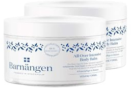 Barnängen Body Balm All Over Intensive, 2 x 200 ml, mit Cold Cream und pfelgender Feuchtigkeit, für trockende bis sehr trockende Haut, Veragen Formel, Dermatologisch getestet