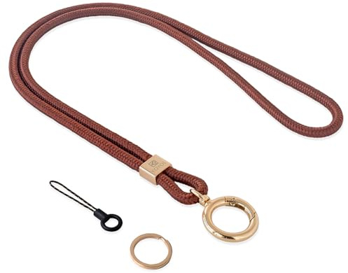 Schlüsselband, Halsband-Schlüsselanhänger für ID-Abzeichen, Schlüssel, Handy, Männer und Frauen Cool Umhängeband