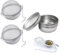 Colino da Tè in Acciaio Inossidabile 304,Infusore da Tè,Infusore per Tisane,Durevole Filtro da Tè in Acciaio Inossidabile,Filtro per Tisane,Filtro The Infusione,Filtro Sferico a Rete per Il Tè,2PCS
