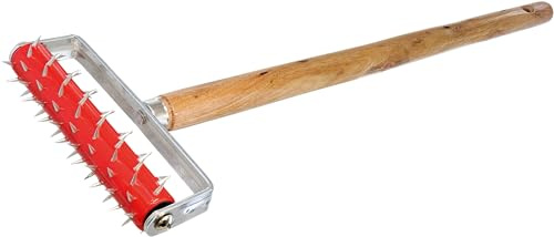 Stachelwalze mit Holzgriff 150 mm