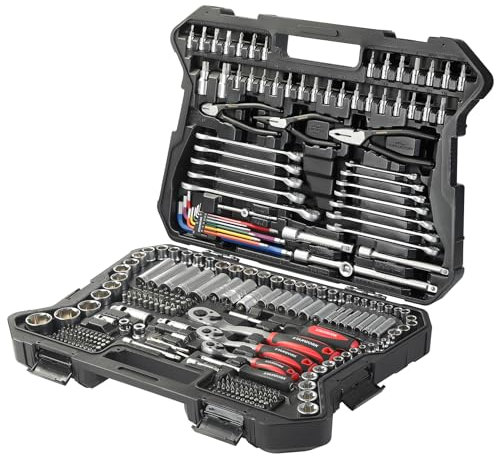 STARWORK TRUE MECHANIC™ 314-teiliges Mechaniker-Werkzeugset und Steckschlüsselsatz, professionelles metrisches Set