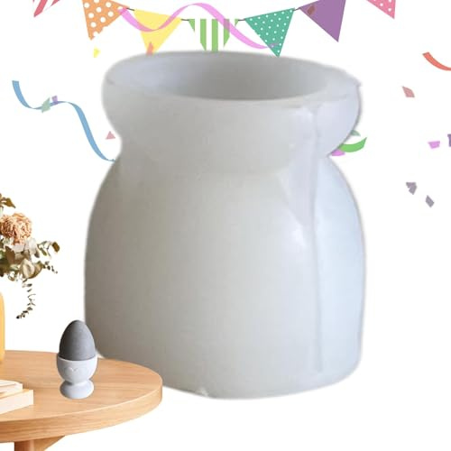 Egg Silicone Mould, Egg Holder Mould for Clay | Silicone Easter Egg Holder Mould | Spring Holiday Supplies, Reusable Clay Mold for Crafts