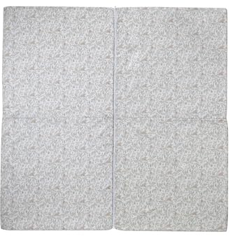 VERTBAUDET Kinder Bodenmatratze, zusammenklappbar, Bezug abnehmbar beige babylon