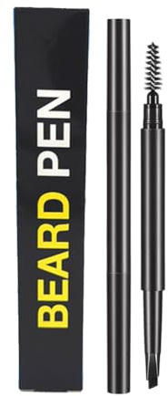 Beard Filling Pen - Definer Fade Resistant Hair Attachment Styling Pencil | Precision Beard & Moustache Pencil, Shaping Tool
