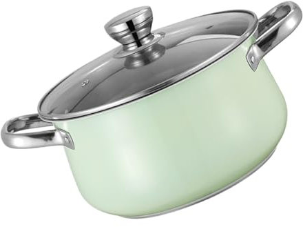 iplusmile Olla De Sopa De Acero Inoxidable Cacerola Con Tapa Olla De Acero Inoxidable Para Cocinar Sopa Cocina