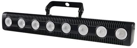 Luci Discoteca, 8X12W UV Suono Luci da festa Musica stroboscopica LED Luce par DJ Luci da discoteca RGBW UV DMX512 Lampada da lavaggio Stage Attrezzatura DJ Matrimonio Natale(RGB UV)