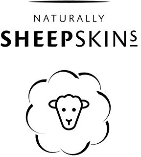 Naturally Sheepskins Forro de piel de cordero para cochecito (chocolate)
