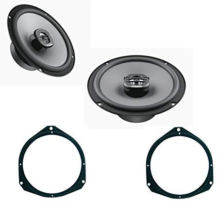 Superauto hi-fi Hertz LINEA UNO Altoparlanti coassiali da 165 mm X165 (220 W) + supporti casse FIAT Punto Evo e Punto 199 dal 2005 Anteriore 165 cm grande punto