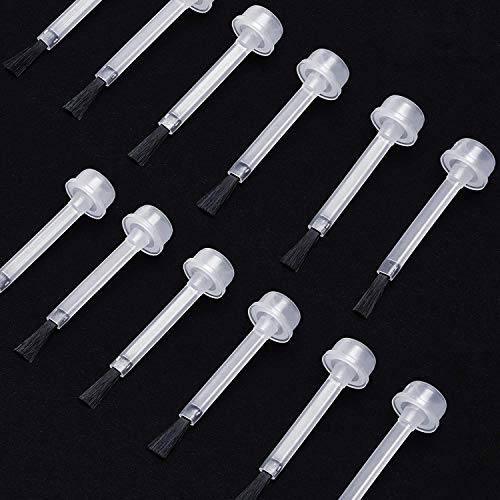 20 Pieces Nail Brush Replacement Nail Dipping Liquids Replacement Brushes for Dip Nail Polish Dipping Powder Base Coat Top Coat