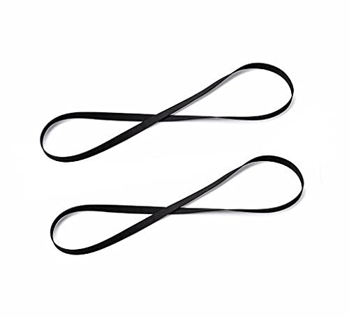 Alnicov 2 x Plattenspieler-Ersatzriemen, Länge 270 mm, für Retro-Vinyl-Schallplattenspieler, passend für alle Arten von riemengetriebenen Plattenspielern