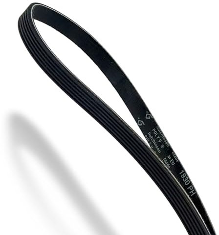 DL-pro Courroie Trapézoïdale 1930 PH 6 pour Ariston Indesit C00031321 Whirlpool Bauknecht 482000026174 Nervurée Hutchinson 6PH1930 pour Sèche-linge et Lave-linge