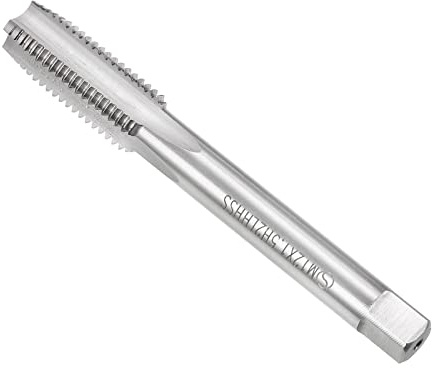 CoCud Filettatura Fresatura Maschi, Metrico M12 x 1.5 Filettatura H2, Alta Velocità Acciaio Macchina 4 Dritto Scanalatura Sinistro Mano - (per Maschiatura Foratura Macchina), 1 pezzo