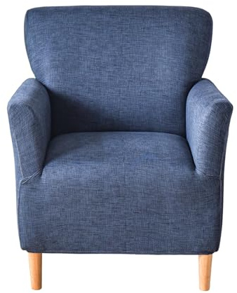 CRFATOP Stretch Mid Century Modern Armchair Slipcover 1-Piece Accent Chair Covers with Arms Soft Chair Slipcovers for Living Room Armchair Furniture Protector Office Reception Reading Sofa,A16